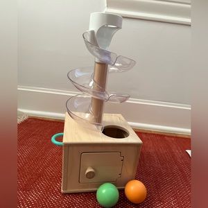 Lovevery slide and seek ball run